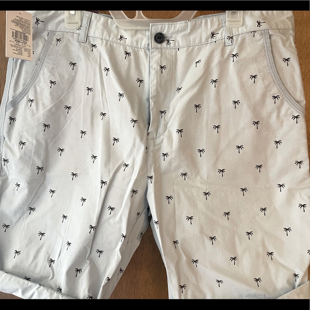 Cotton printed shorts
